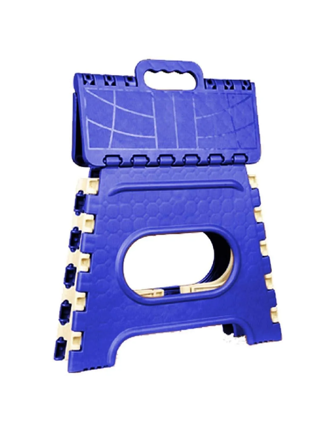 12-Inch Folding Step Stool with Handle