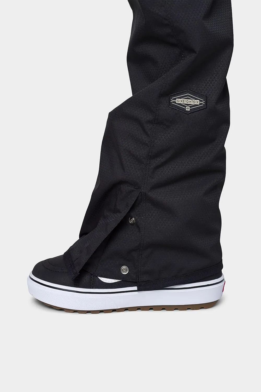 686 Women's Black Magic Bib - Ski & Snowboard Bib Pants - Water & Weather Resistant