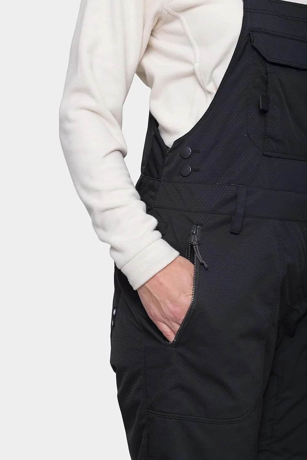 686 Women's Black Magic Bib - Ski & Snowboard Bib Pants - Water & Weather Resistant