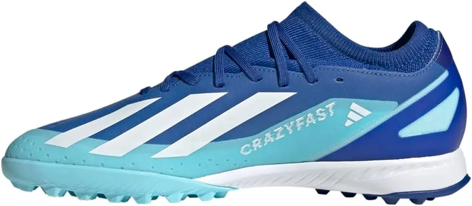adidas Mens X Crazyfast.3 Turf Soccer Cleats - Blue