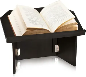 AdirOffice Tabletop Podium, Folding Podium Ideal as a Tabletop Lectern, Black