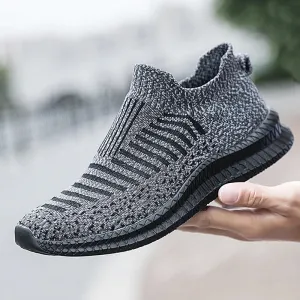 Aero Knit Slip-On Sneakers