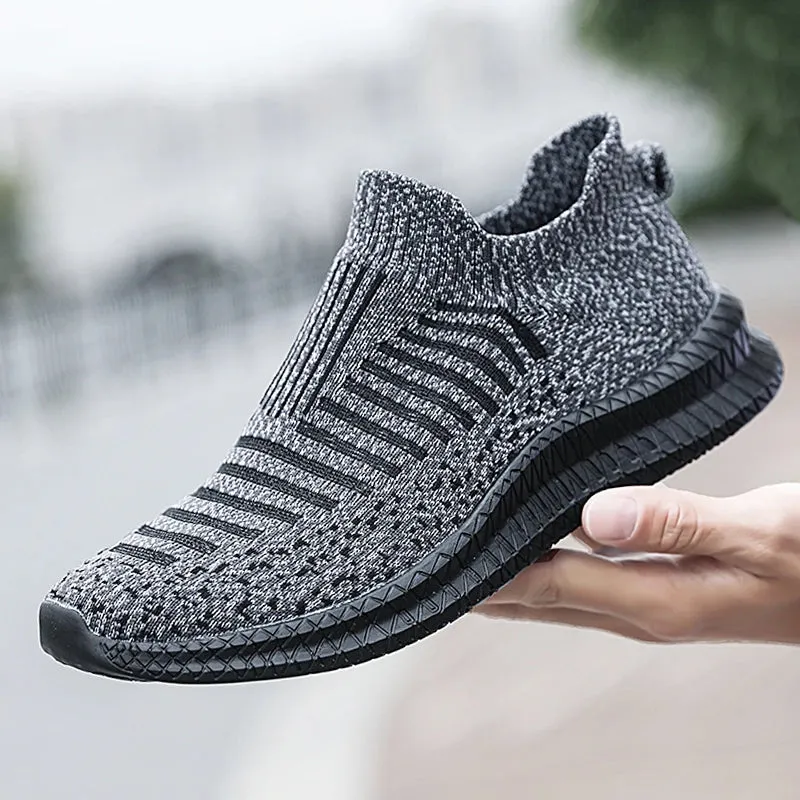 Aero Knit Slip-On Sneakers