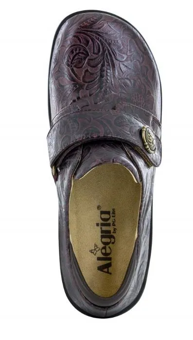Alegria Molasses Tooled Joleen Womens Loafter Style Shoes JOL-422