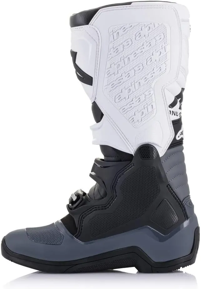 Alpinestars 2015015-102-12 Men's Tech 5 Motocross Boot, Black/Dark Gray/White, 12