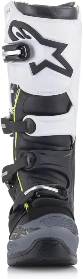 Alpinestars 2015015-102-12 Men's Tech 5 Motocross Boot, Black/Dark Gray/White, 12