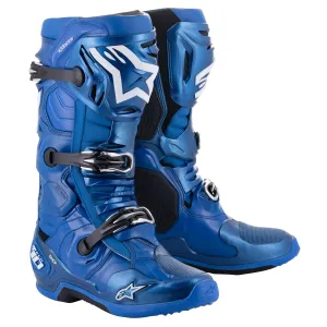 ALPINESTARS 2025 TECH 10 BLUE/BLACK BOOTS
