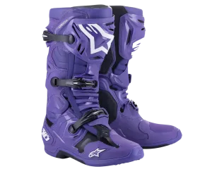 ALPINESTARS 2025 TECH 10 ULTRAVIOLET/BLACK BOOTS