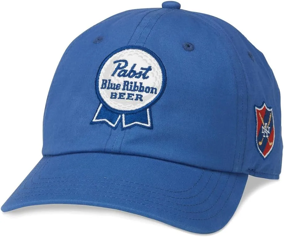 AMERICAN NEEDLE Pabst Lightweight Hepcat Adjustable Hat Baseball Cap (19H006A-PBC)