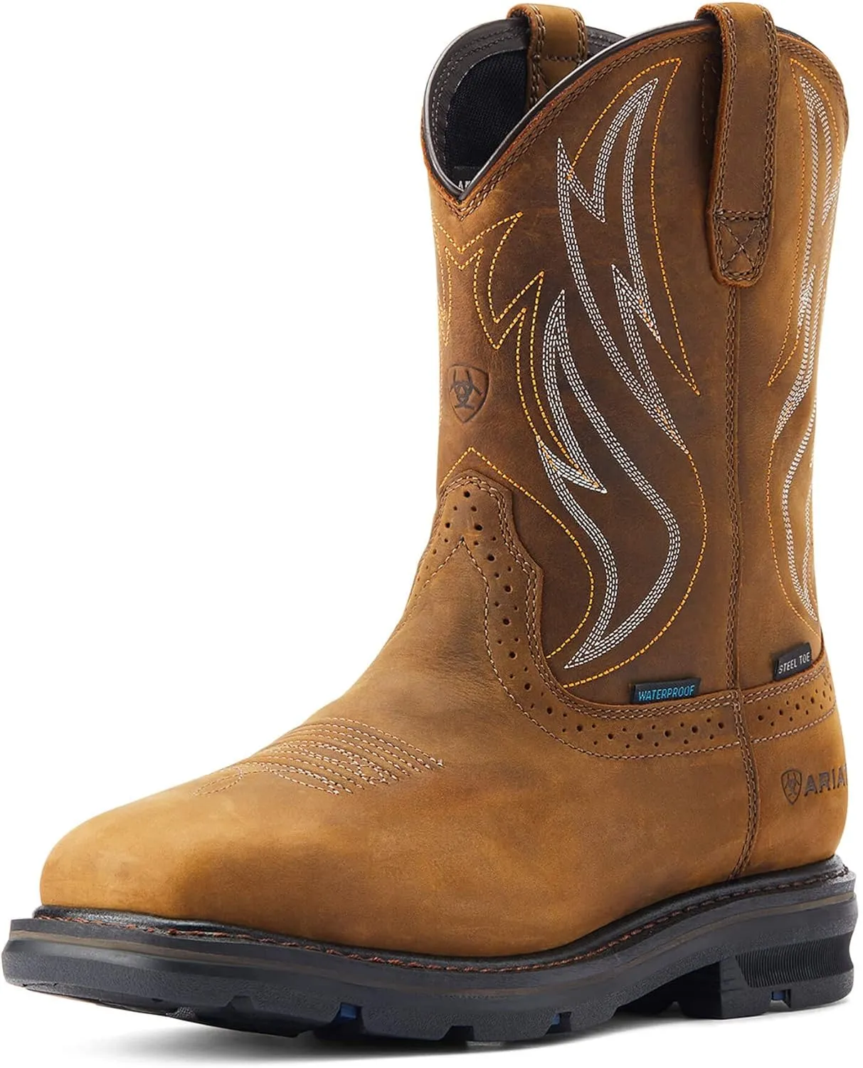Ariat Men's Sierra Shock Shield Waterproof Steel Toe Work Boot