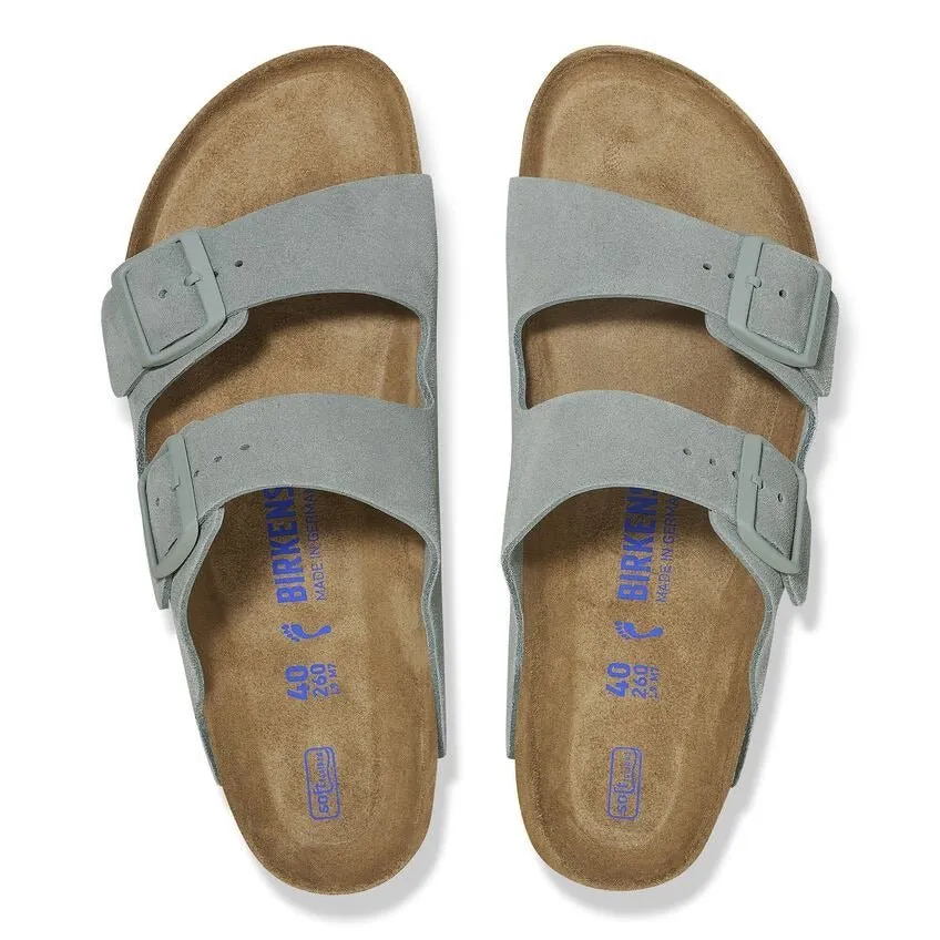 Arizona | Soft Footbed | Suede | Pure Sage