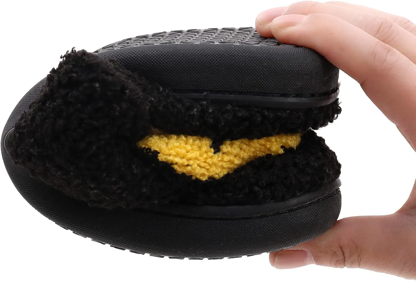 Bad Cute Bunny Slippers for Women Men Soft Fuzzy Slippers Warm Cozy Love Heart Slippers Plush Slip-On House Slippers