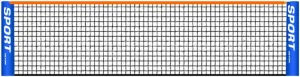 Badminton Pickleball Net, Polyester Badminton Net Replacement, Kids Adult Volleyball Training Net for Tennis, Volleyball, Only Tennis Net,No Include Pole