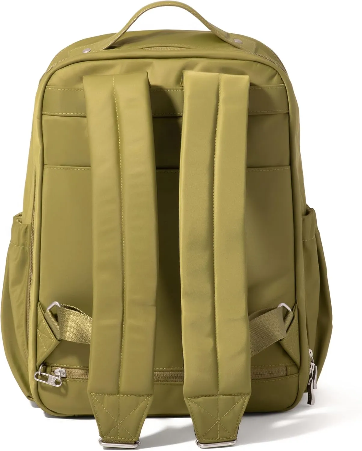 Baggallini Tribeca Expandable Laptop Backpack - 15"x11" Lightweight Work Travel Bag w/Luggage Sleeve & RFID