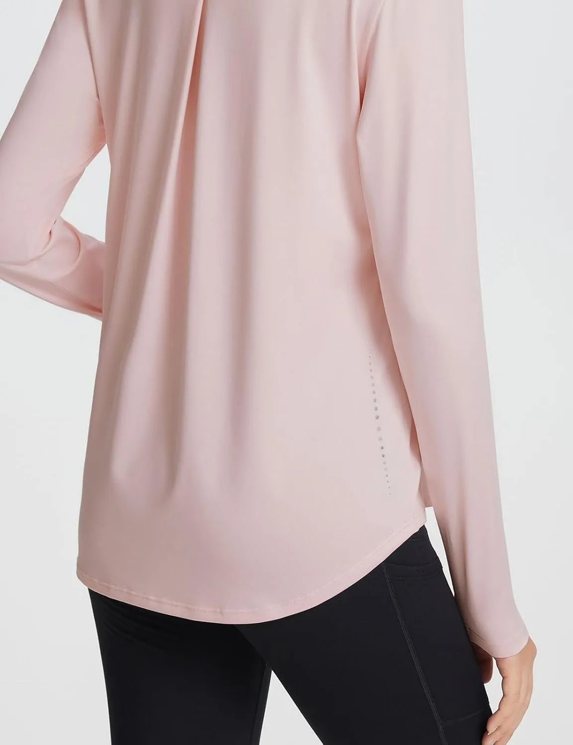 baleaf Long Sleeve Workout Tops for Women Running Athletic Shirts Active Quick Dry Lightweight Moisture Wicking