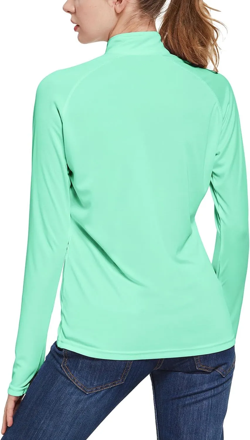 baleaf Women's UPF 50  Sun Shirts Long Sleeve UV Protection Rash Guard Lightweight Quick Dry SPF Hiking Tops Outdoor