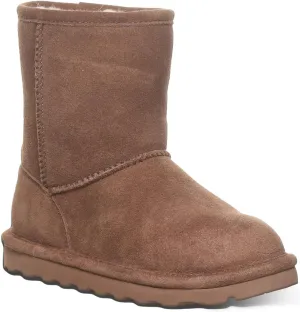 BEARPAW Elle Youth Multiple Colors | Youth's Boot Classic Suede | Youth's Slip On Boot | Comfortable Winter Boot