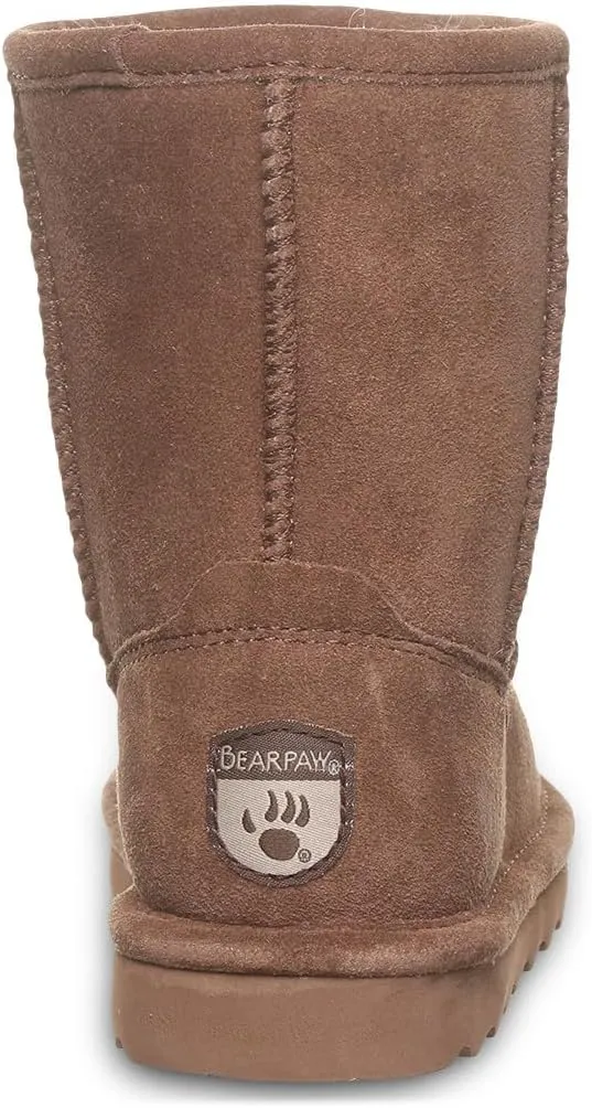 BEARPAW Elle Youth Multiple Colors | Youth's Boot Classic Suede | Youth's Slip On Boot | Comfortable Winter Boot