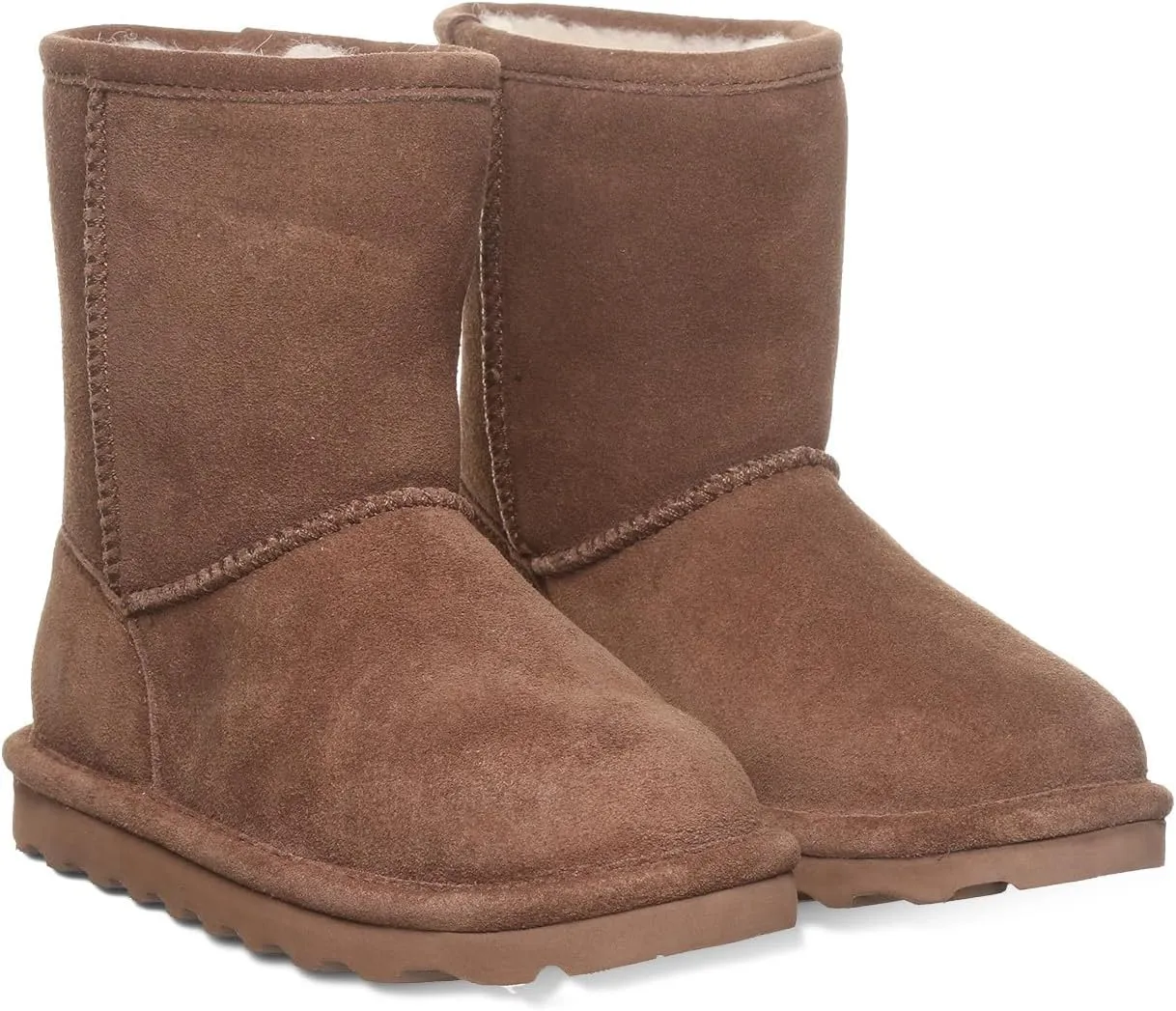 BEARPAW Elle Youth Multiple Colors | Youth's Boot Classic Suede | Youth's Slip On Boot | Comfortable Winter Boot
