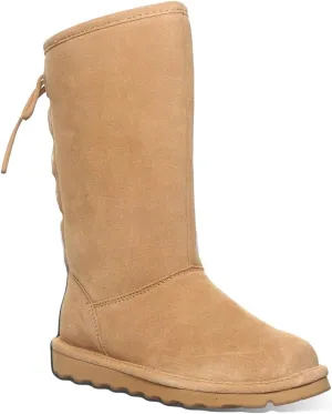BEARPAW Women's Lydia II Classic Suede Pull On Boot - Comfortable Winter Boot, Multiple Colors & Sizes