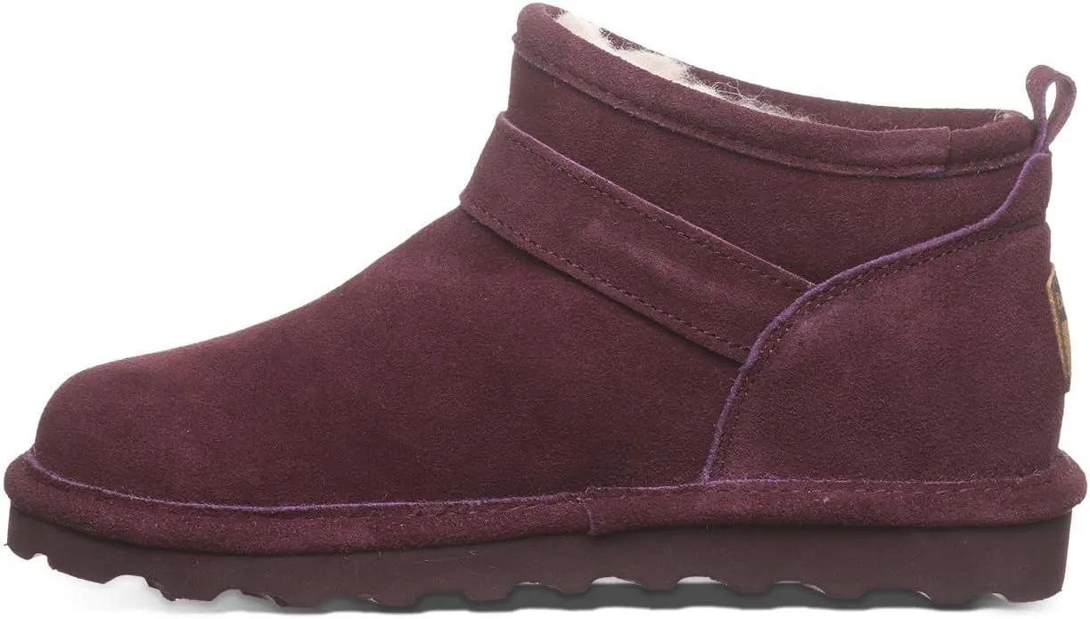 BEARPAW Women's Petite Boot Multiple Colors | Women's Ankle Boot | Women's Slip On Boot | Comfortable Winter Boot