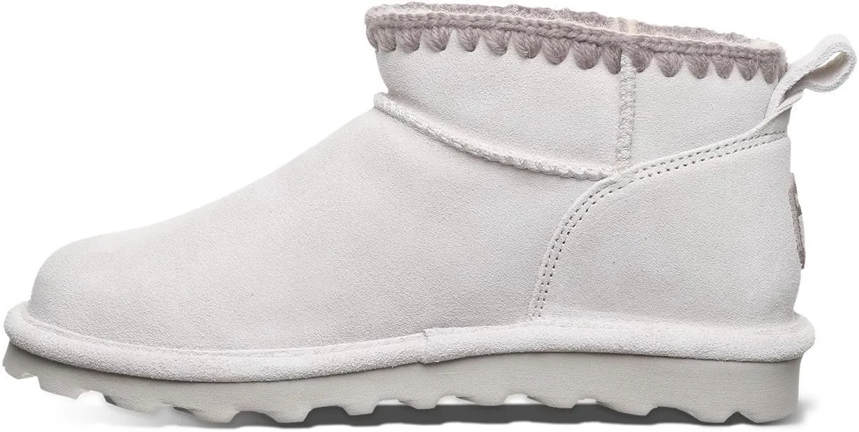 BEARPAW Women's Shorty Crochet Multiple Colors | Women's Ankle Boot | Women's Slip On Boot | Comfortable Winter Boot