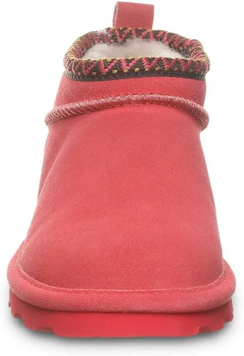 BEARPAW Women's Super Shorty Deco Multiple Colors | Women's Ankle Boot | Women's Slip On Boot | Comfortable Winter Boot