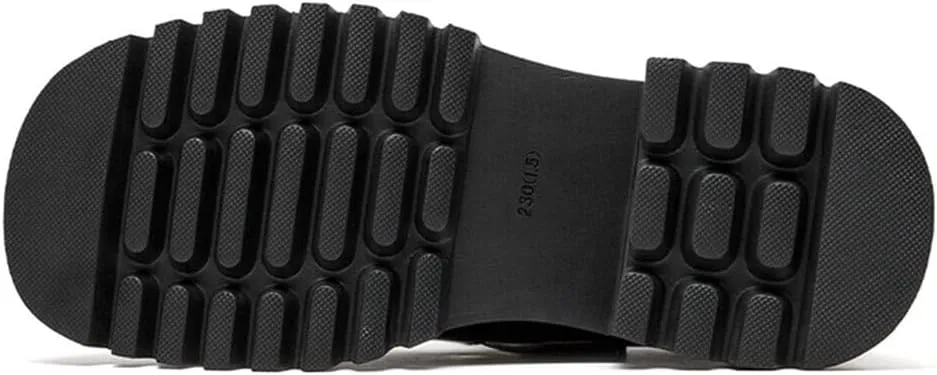 BEAU TODAY Mary Jane Shoes Women, Ballet Flats Shoes for Women, Buckle Strap Genuine Leather Flats, Comfortable Square Toe Dressy Mary Jane Flats Trendy