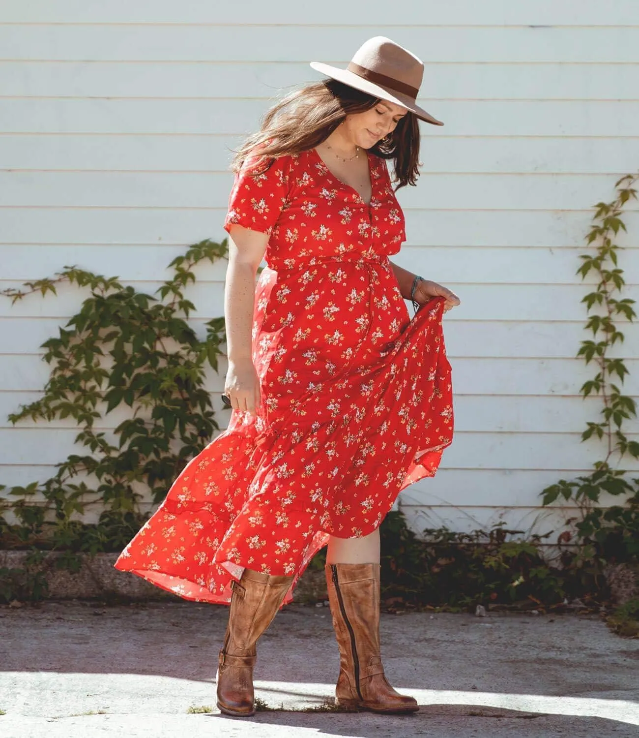 Bed:Stu Gogo Lug Wide Calf Women's Boot