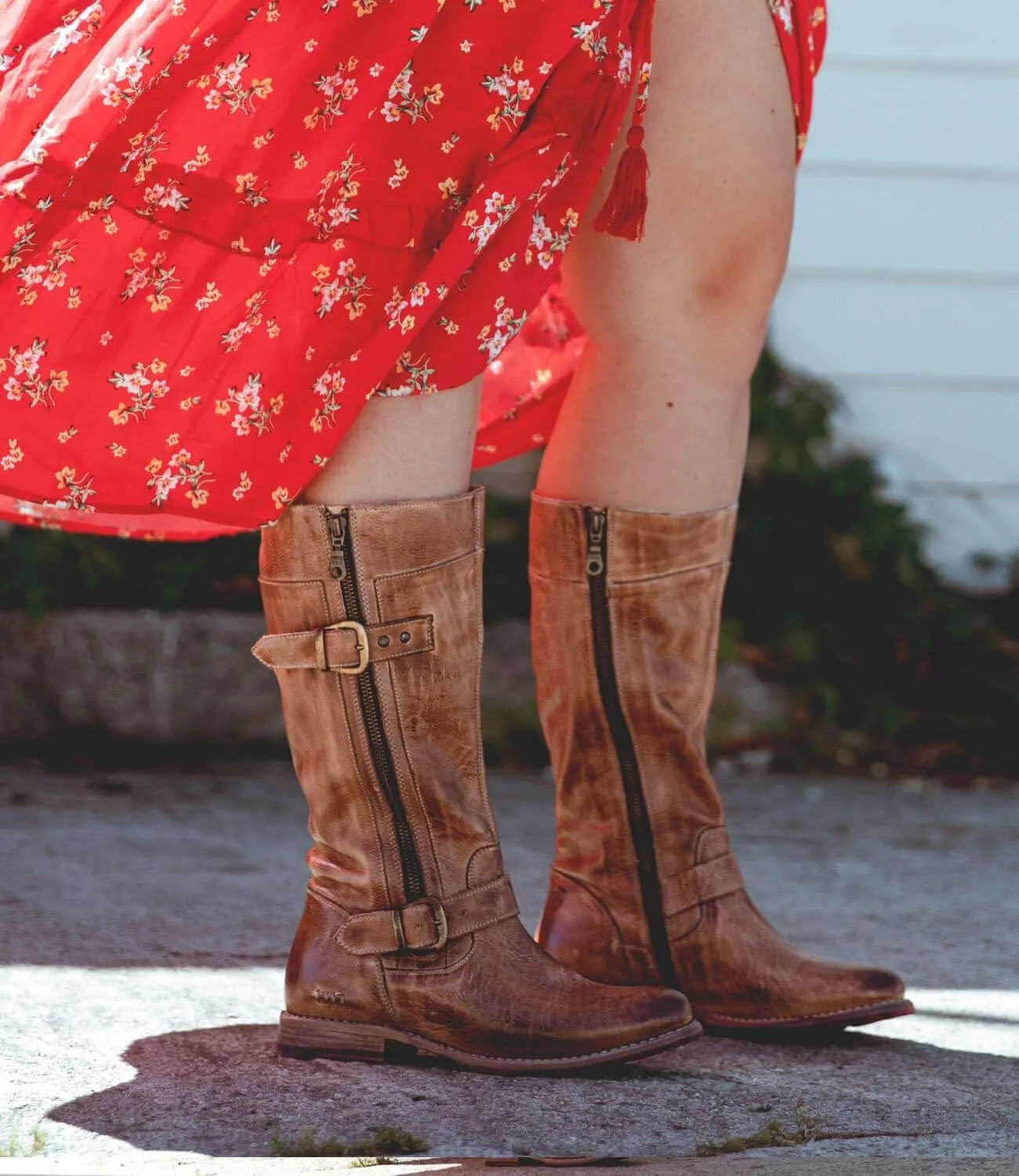 Bed:Stu Gogo Lug Wide Calf Women's Boot