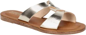 Bella Vita Women's Ona-Italy Sparkle Slide Flat Sandal