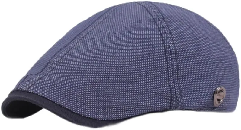 Beret Vintage Men Women Cap Hat for Spring Autumn Cotton Retro Beret Hat 6 Panel Flat Cap Men Women