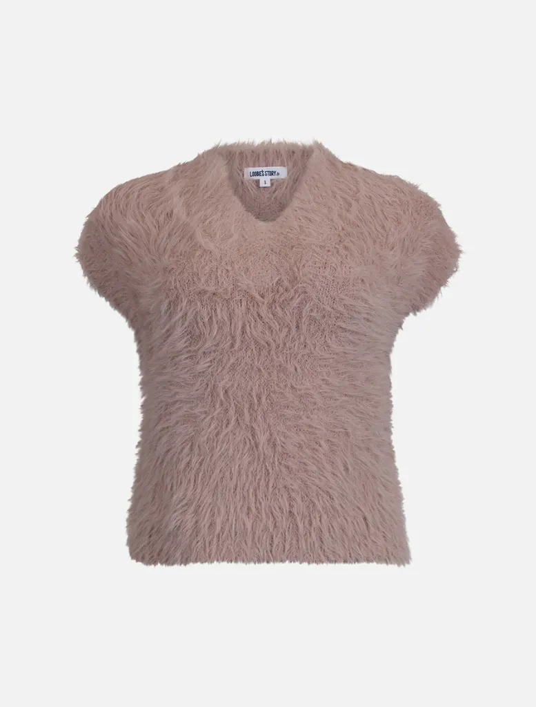 Birdie Vest - Blush