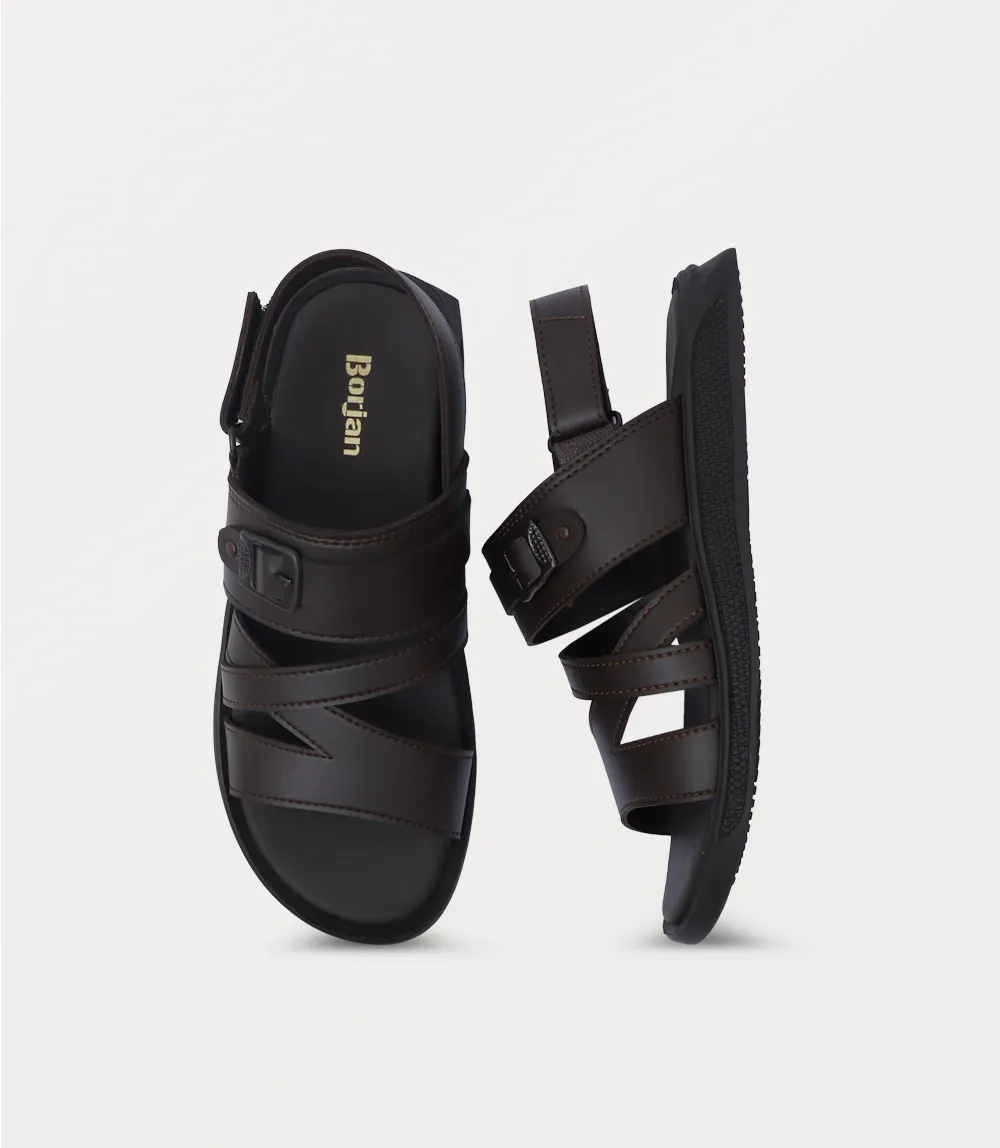 BM6826-ESPRESSO-Men Sandal