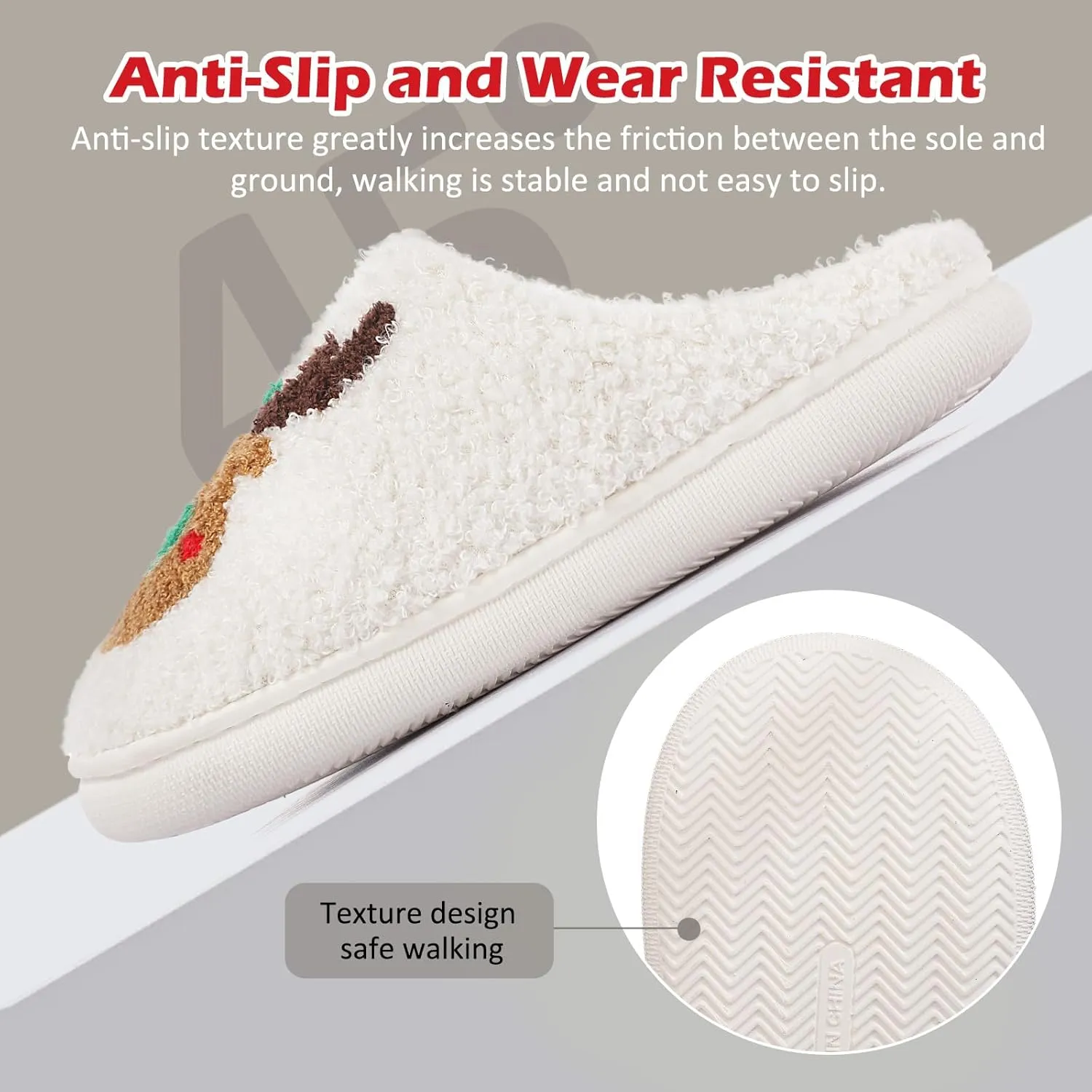 bolukets House Slippers for Women and Men, Retro Soft Warm Fuzzy Cherry Slippers, Casual Couple Fluffy Winter Strawberry Slippers for Indoor Bedroom