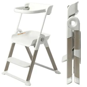 Boon Pivot Toddler Foldable Tower - White