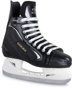 Botas - Draft/Attack Men's Ice Hockey Skates | Made in Europe (Czech Republic) | Color: Black