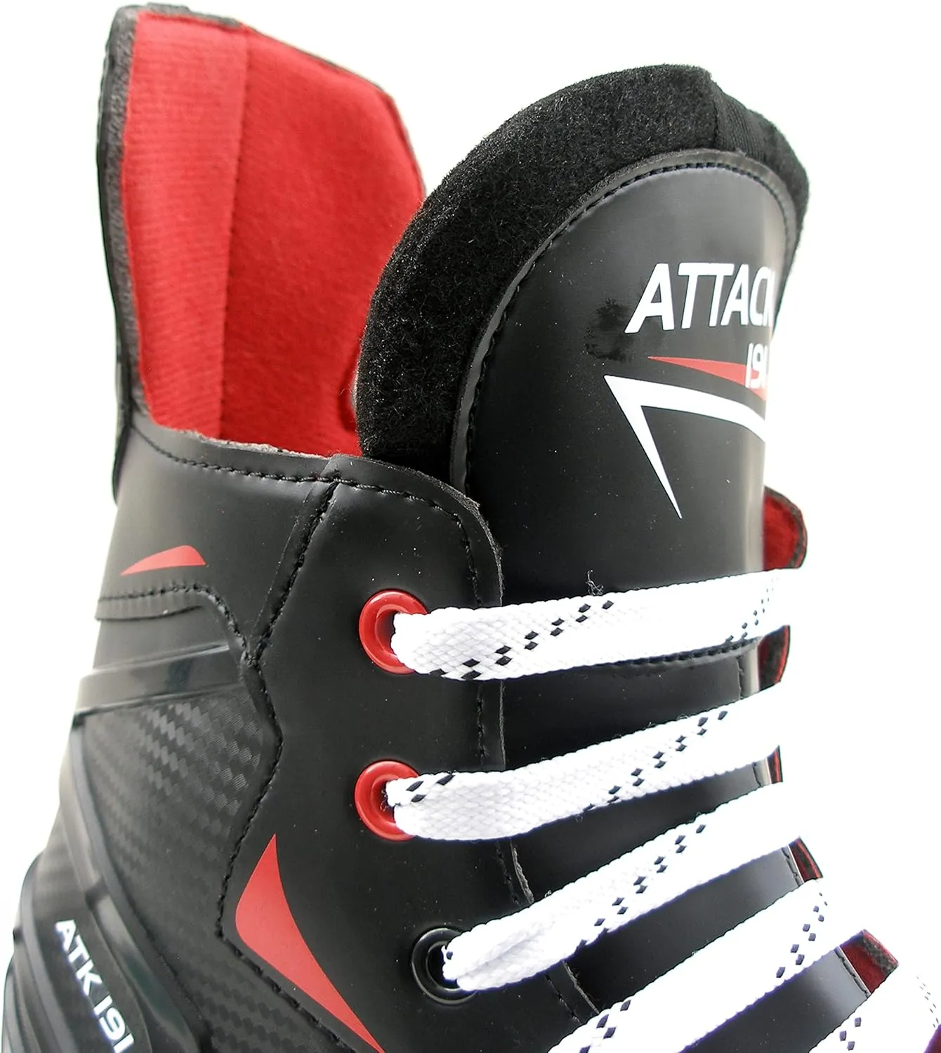 Botas - Draft/Attack Men's Ice Hockey Skates | Made in Europe (Czech Republic) | Color: Black