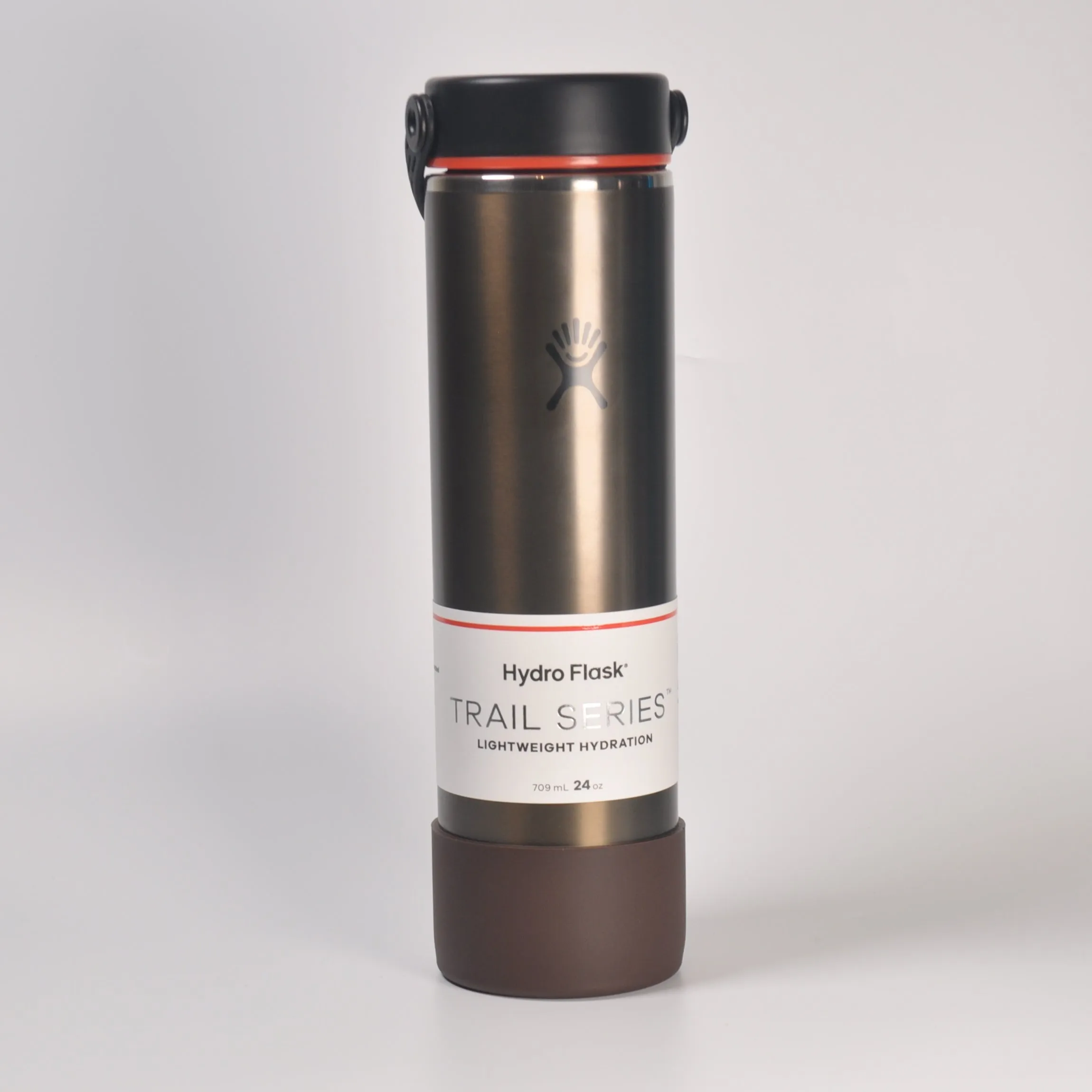 BottleButts™ Brown Silicone Boot for Hydro Flask Lightweight Trail Series 24oz