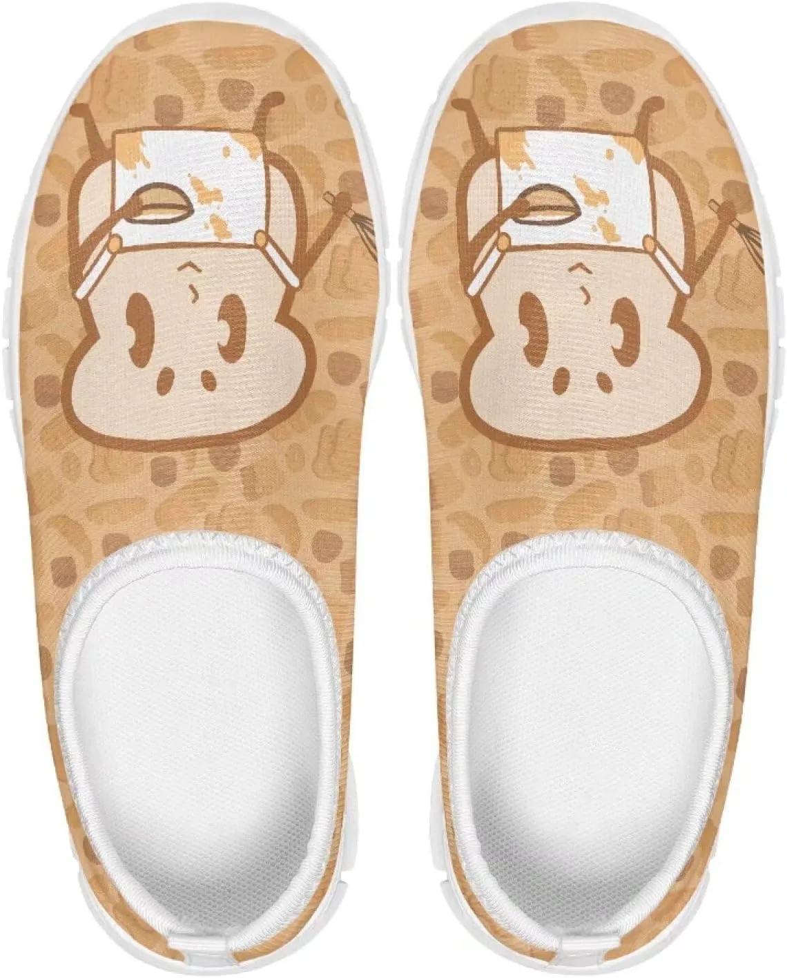 Boys Girls Shoes Kids Slip On Loafers Lightweight Non Slip Soft Walking Shoes Outdoor Low Top Casual Sneakers White Sole Size 11-15