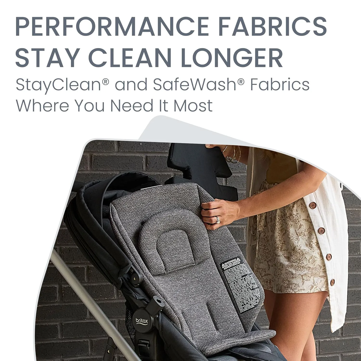 Britax Willow Grove SC Baby Travel System, Infant Car Seat and Stroller Combo with Alpine Base, ClickTight Technology, SafeWash, Pindot Onyx