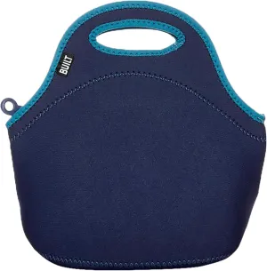 Built Gourmet Getaway Neoprene Lunch Bag - Insulated, Reusable, & Machine-Washable Lunch Tote for Hot and Cold Food Storage, Lightweight & Reusable - One Size (Celestial Blue)