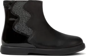 Camper Kids Girls Duet Kids Ankle Boot, Black, 6 Big