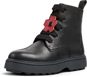 Camper Kids Girls Norte Ankle Boot, Schwarz, 1 Little Kid