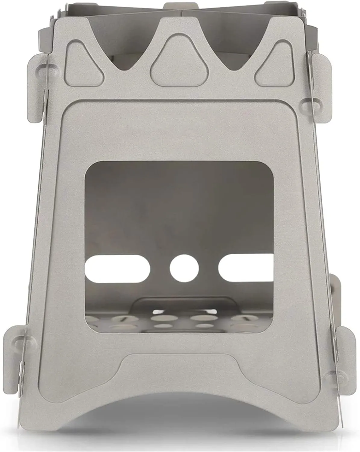 Camping Stove Outdoor Wood Burning Camp Stove Potable Folding Stainless Steel Backpacking Stove Outdoor Camping Stove