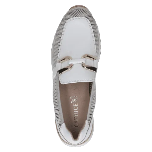 Caprice Wide Fit Mini Wedge Loafer|2450144137