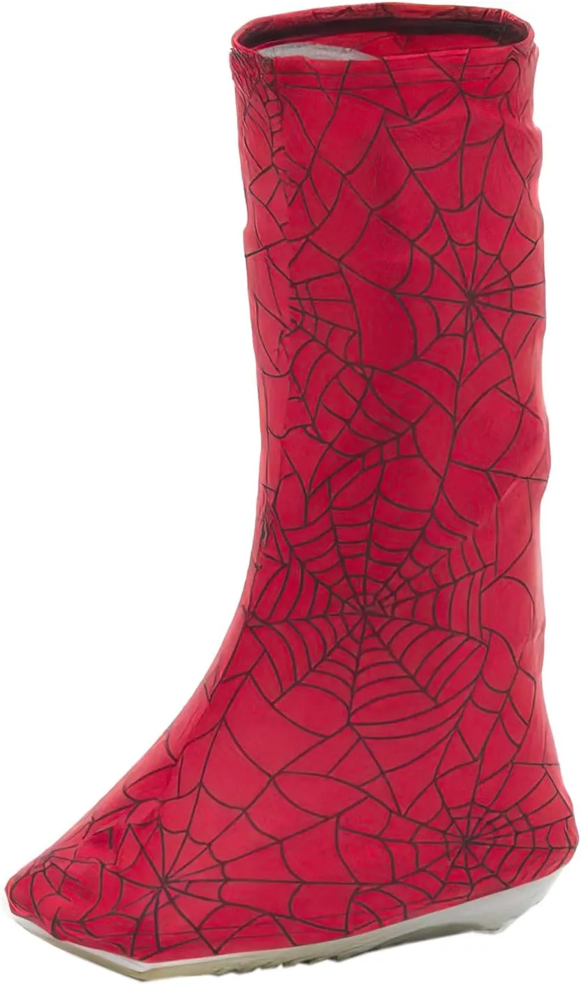 CastCoverz! Walking Boot Cover - Wicked Webs - Size B - High Top - Fashionable, Protective, and Washable - Bootz! - Made in The USA