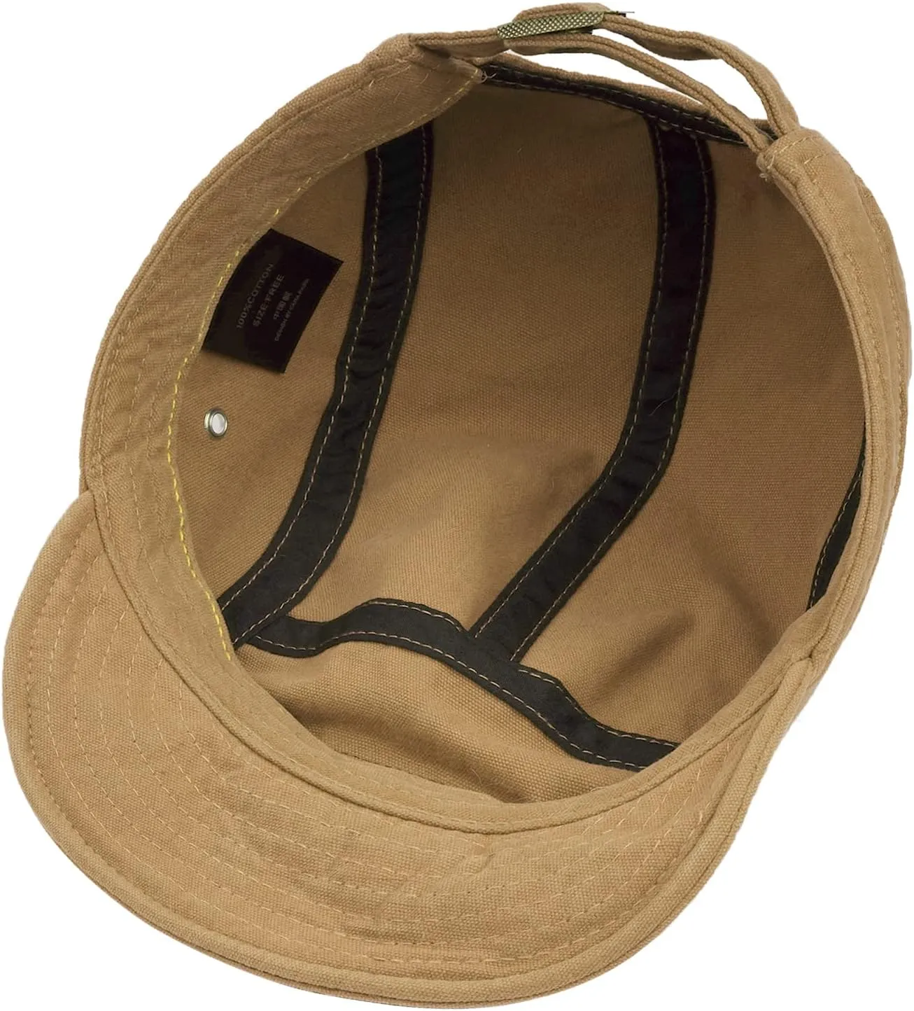 CLAPE Short Brim Baseball Cap 5 Panel Hat Soft Short Bill Trucker Cap Flat Snapback Hats Casual Outdoor Fitted Cap Dad Hats