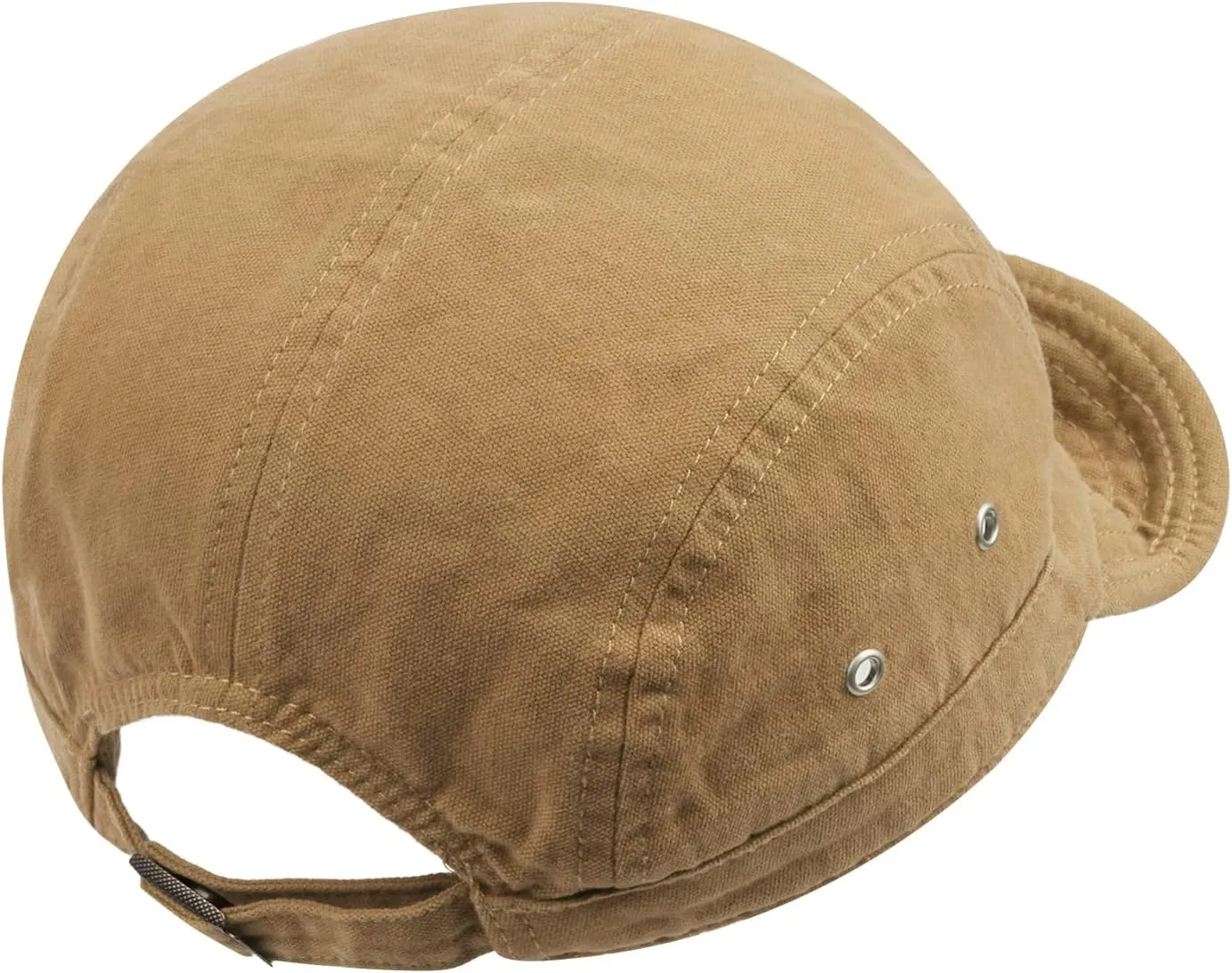 CLAPE Short Brim Baseball Cap 5 Panel Hat Soft Short Bill Trucker Cap Flat Snapback Hats Casual Outdoor Fitted Cap Dad Hats