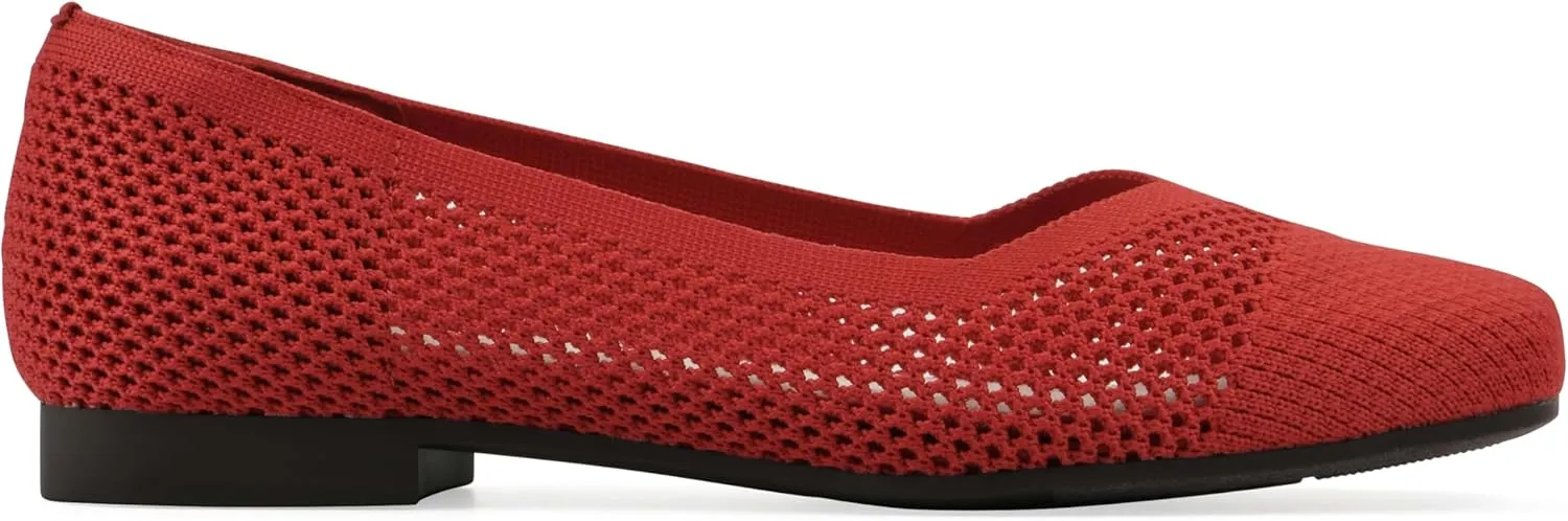Cliffs by White Mountain Women's Beslee Knit Flat